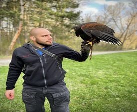 Господарите на небето: Групово шоу с мишелов на Харис и скален орел за двама