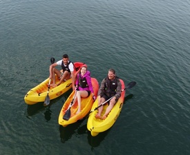 Двуместен каяк на язовир Искър за търсачите на приключения