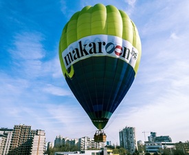 ВИП Панорамно издигане с балон за двама + видеозаснемане с 4К action камера край София