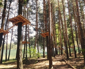 Adventure for two in a rope park, horse riding and ATV riding in Dobrinishte