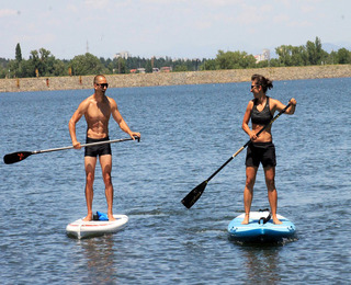 Водно приключение SUP  на локация по избор - за двама