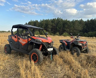 "Тур с UTV CF Moto 1000cc" край Варна - за четирима на едно четириместно УТВ