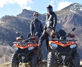  Офроуд разходка с АТВ за двама на едно АТВ около с. Копиловци, Монтана - 2 часа
