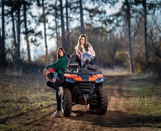 Офроуд разходка с АТВ в района Велико Търново с АТВ 500сс за двама