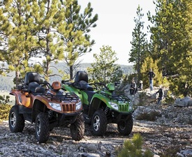 Покорете планинските върхове с АТВ тур край Пампорово - двама на едно АТВ