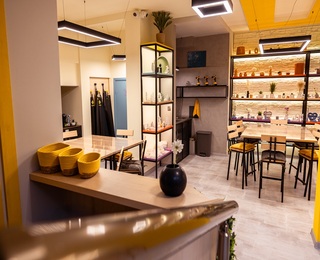 Art workshop for making decorations from concrete - for two