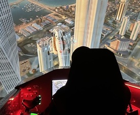 Станете пилот на хеликоптер в авиосимулатор - 60 мин. забавление за ентусиасти 