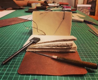 Bookbinding Workshop for two  – Create a Leather-Bound Notebook in Veliko Tarnovo