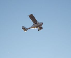 Урок по пилотиране на двуместен самолет в района на Пловдив - 40 минути