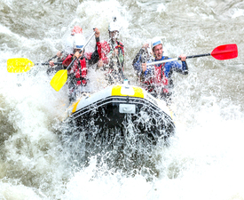 Рафтинг на Струма за трима 