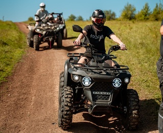 Офроуд разходка с АТВ в района Велико Търново с АТВ 370cc за двама