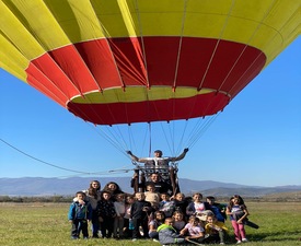 Свободен полет с балон – 30 минути в небесата + видеозаснемане край Правец за двама