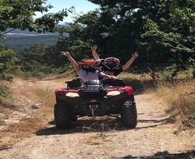 През гори и планини с „Офроуд приключение с АТВ в Средна гора‘‘ за двама на едно АТВ