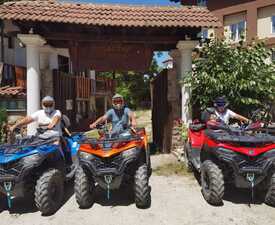 Подарете доза адреналин с „Каране на АТВ 450сс за 1 час“ в Добринище - двама на едно АТВ