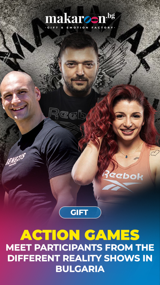 Action games and a meeting with participants from the various reality formats in Bulgaria from Makaroon.bg