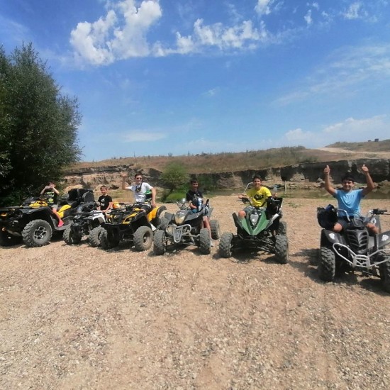 Ride with a mini-model ATV near Plovdiv - children love adventures too from Makaroon