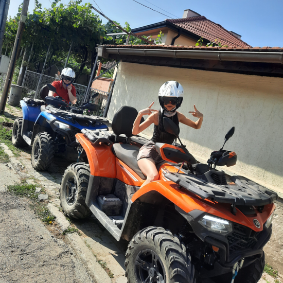 Екстремно офроуд приключение с АТВ край Калофер с мощно АТВ от Makaroon