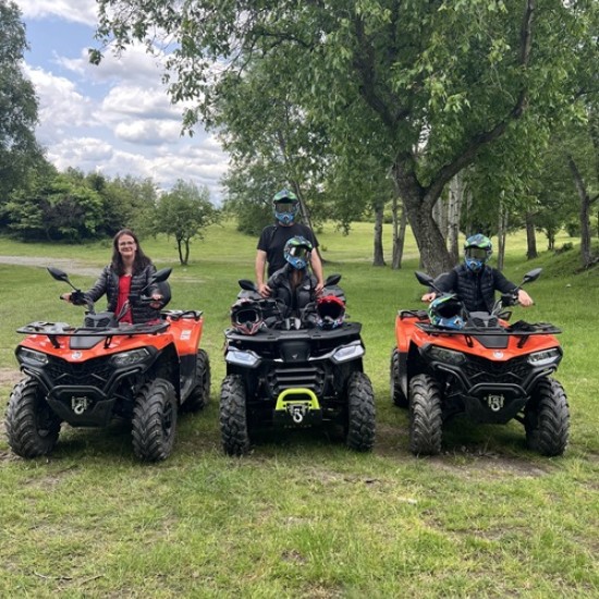 Подарете си  невероятни мигове, пълни с адреналин и природни гледки с  Двучасов АТВ тур за един човек в Пирдоп от Makaroon