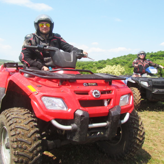 Офроуд приключение с АТВ в района на Бургас от Макароон