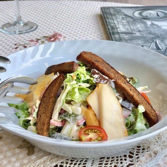 Руска кухня: Дегустация на четиристепенно меню Рибно изкушение за двама в рест. Арбат от Makaroon