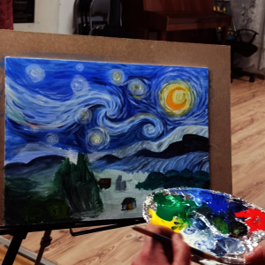 Преобразете се в любимия си художник с „Аз рисувам като...‘‘