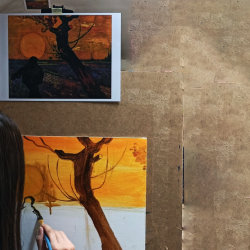 Преобразете се в любимия си художник с „Аз рисувам като...‘‘