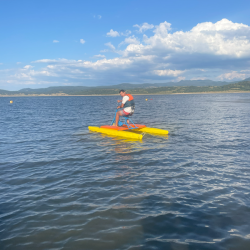 1 час Каране на водно колело за един човек на яз. Искър