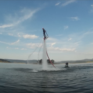 В безтегловност с „Флайборд на яз. Батак“