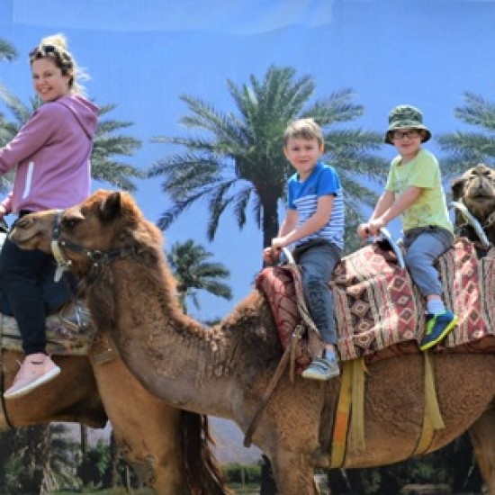Прекарайте един незабравим приключенски ден с усещане за Египет с Езда на камила за двама в Камел парк, Слънчев бряг от Makaroon Прекарайте един незабравим приключенски ден с усещане за Египет с Езда на камила за двама в Камел парк, Слънчев бряг от Makaroon