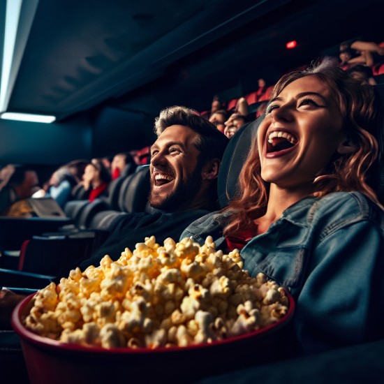 Подарете прожекции из цяла България с "Два билета за кино с включени пуканки и напитки в Cineland в София, Варна, Търговище, Плевен, Перник, Карлово, Габрово и Велико Търново" от Makaroon