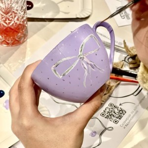 Арт приключение - Работилница за рисуване на чаши за кафе във Варна 