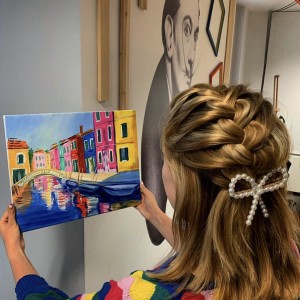 Рисуване и вино в Пловдив 