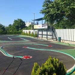 Управлявайте минимодел на кола на писта за Формула 1_10 RC