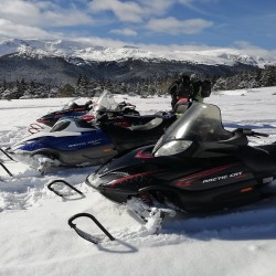 Подари зимно приключение - Преход с моторна шейна в района на Витоша или Рила планина Подари зимно приключение - Преход с моторна шейна в района на Витоша или Рила планина