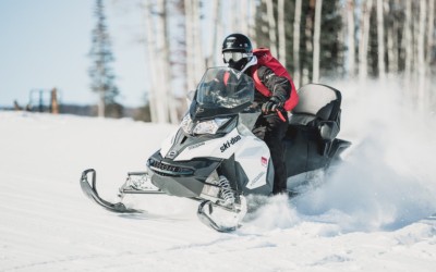 Winter adventure in Borovets: Voucher for driving a snowmobile for one hour