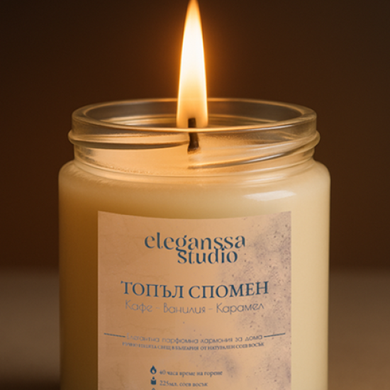 Създайте своя соева свещ с аромат по избор с творческа работилница във Варна от Makaroon