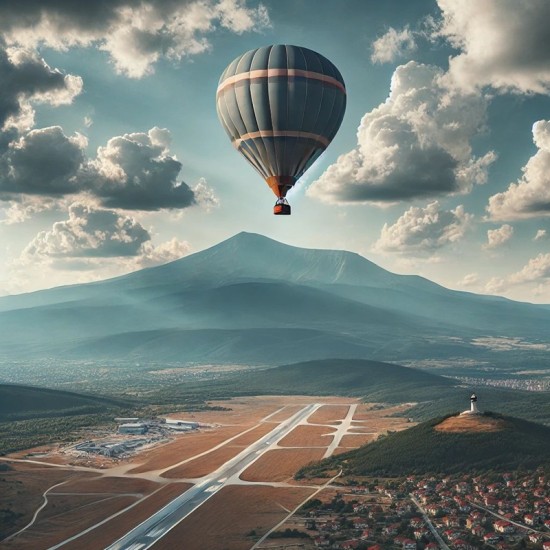 Пленяваща природа от високо с Панорамно издигане с балон край Сапарева Баня oт Makaroon Пленяваща природа от високо с Панорамно издигане с балон край Сапарева Баня oт Makaroon