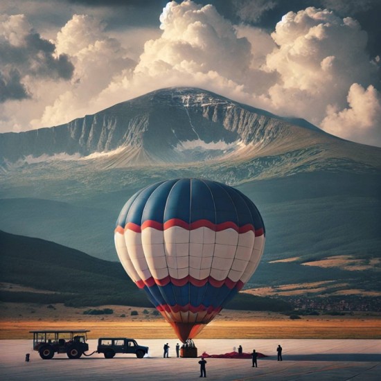 Пленяваща природа от високо с Панорамно издигане с балон край Сапарева Баня oт Makaroon Пленяваща природа от високо с Панорамно издигане с балон край Сапарева Баня oт Makaroon