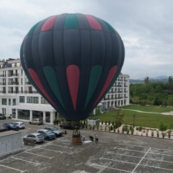 Панорамно издигане с балон в Павел Баня 