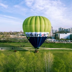 Панорамно издигане с балон за двама + видеозаснемане с 4К action камера край София