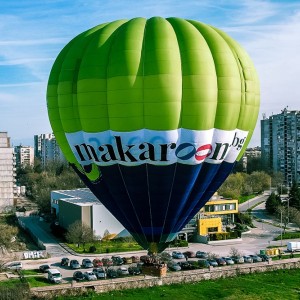 Издигане с балон + видеозаснемане за двама души в град Пловдив