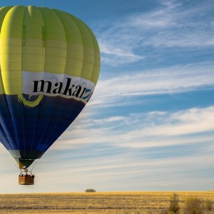 ВИП Панорамно издигане с балон за двама + видеозаснемане с 4К action камера край София