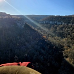 Свободен полет с балон над Крушунските Водопади 