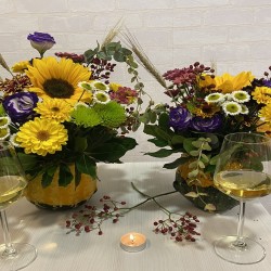 Флора-Арт: Флористика на по чаша вино