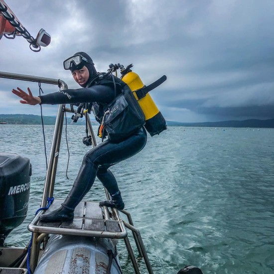 Diving from a boat for absolute beginners - dive into the depths of the Black Sea from Makaroon