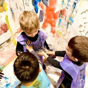 Индивидуална мазаница за дете и родител в Зелената стая