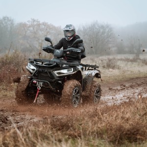 OFF-ROAD сред „Родопската яка с АТВ тур край с.Устина, Пловдив“ - двама на едно АТВ 400сс за 1 час