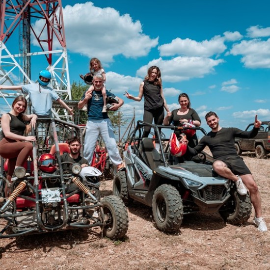 Екстремен подарък - Офроуд с бъги край Арбанаси от Макароон