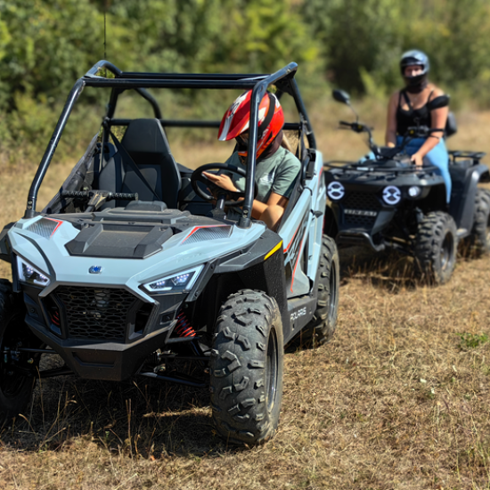 Екстремен подарък - Офроуд с бъги край Арбанаси от Макароон