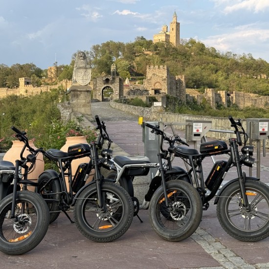 Get to know the city with "Electric bike ride near Veliko Tarnovo" from Makaroon Get to know the city with "Electric bike ride near Veliko Tarnovo" from Makaroon